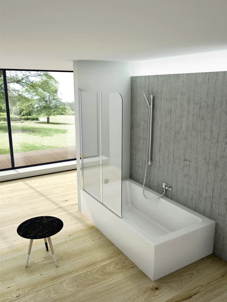 vetro per vasche da bagno