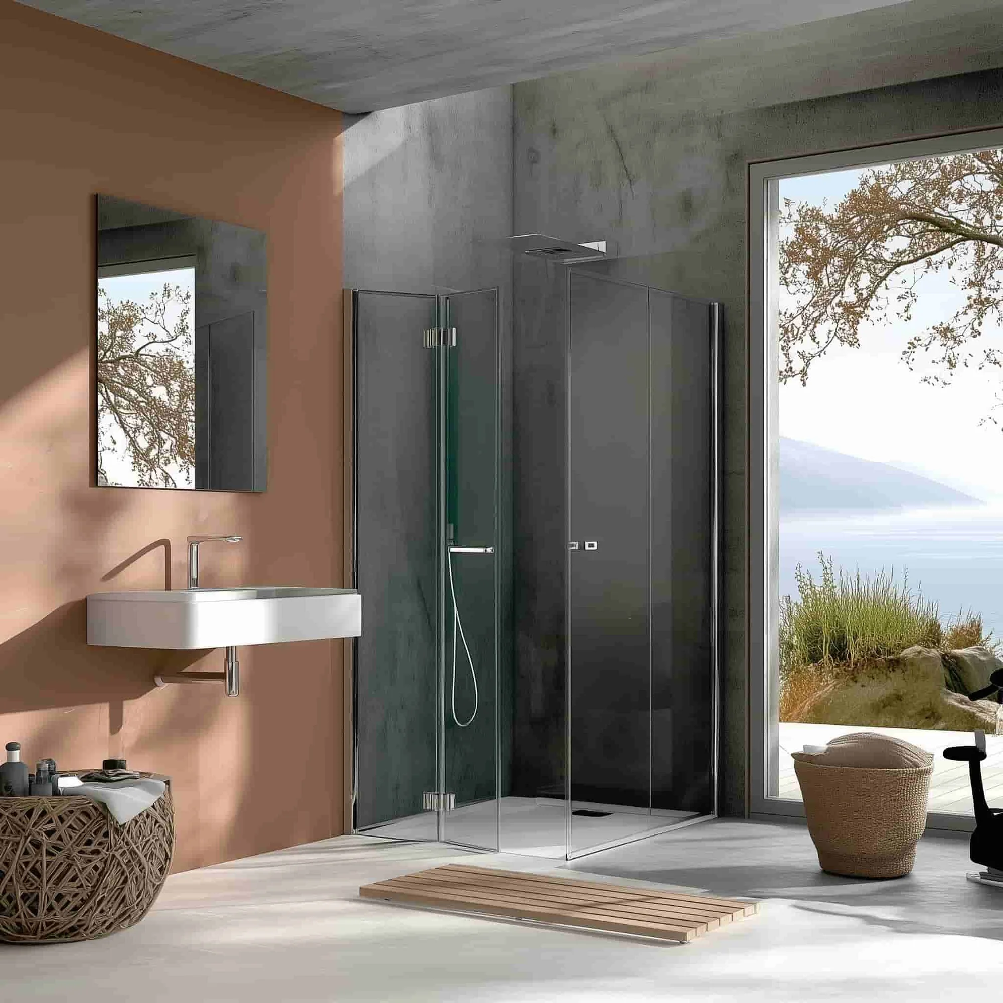 Box doccia su misura per bagno residenziale CSA