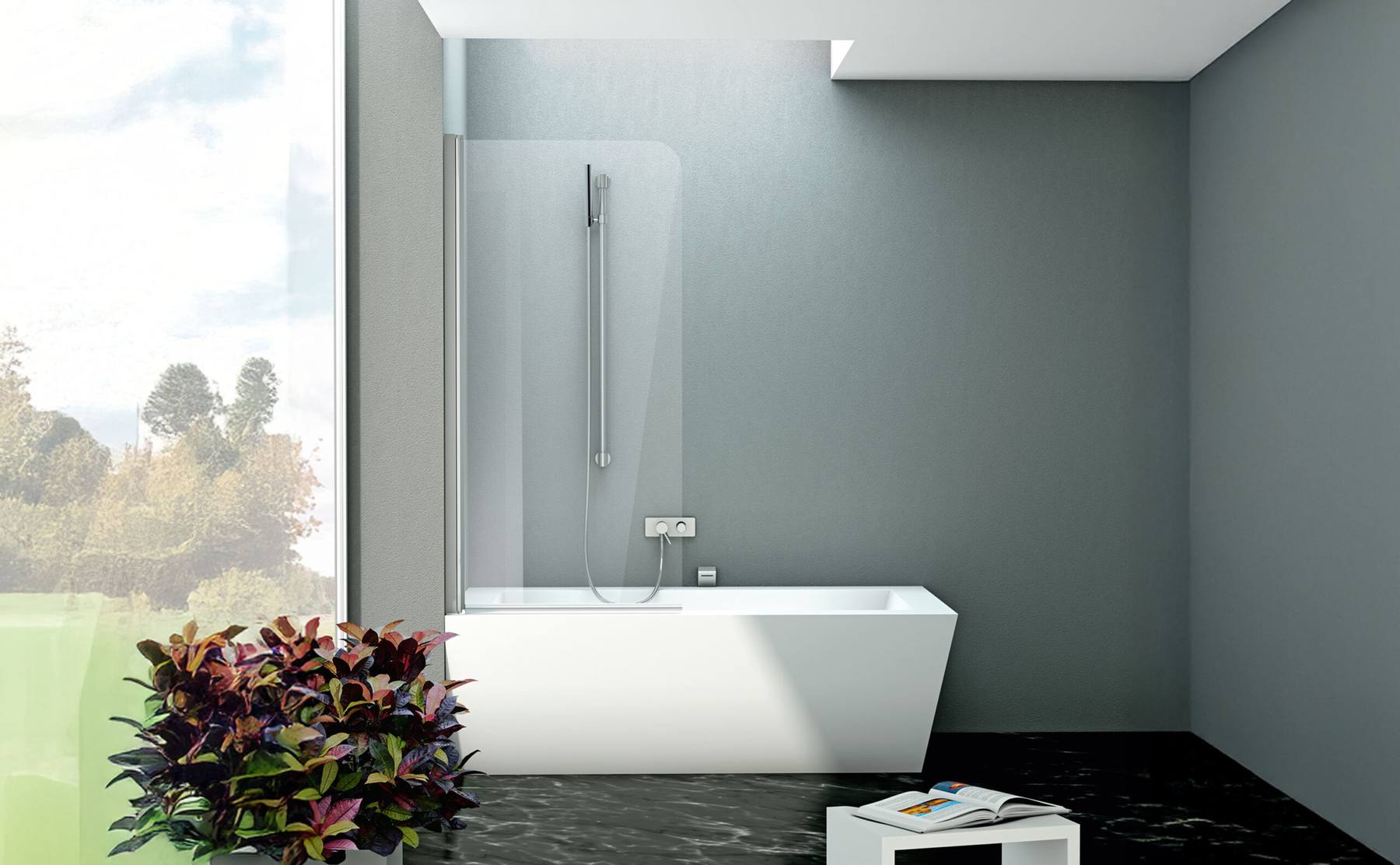 Vetro per vasche da bagno: la soluzione ideale per un bagno moderno e funzionale