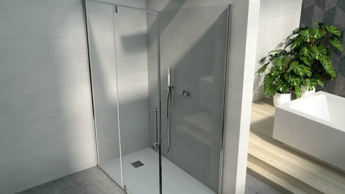 Box doccia Mia A.FB+L pivot