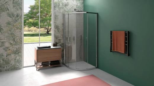 Box doccia semicircolare Erica C.F+S